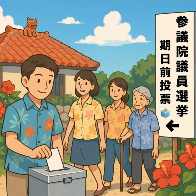 こんにちは
総務部です👀  本日、4日より参議院選挙の、期日前投票が始まります！！  3年に1度の参議院選！
3年後の、理想の日本に、後悔しないために
1人でも多く投票へ🏃💨  ※期日前投票期間　7月4日〜7月19日  #参院選2025
#国民の意見を主張できる大切な日
#選挙にいこう!
#私たちの未来は私たちで守ろう‼︎